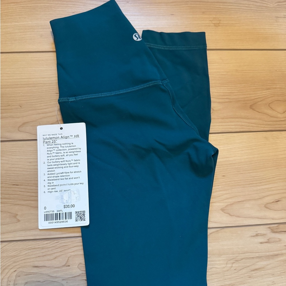 lululemon athletica Deep Teal Leggings